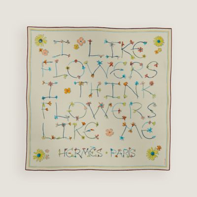 ★美品★HERMESエルメスI Like Flowers アイライクフラワーズ 楽天市場】【未使用】HERMES エルメス カレ70 I Like Flowers